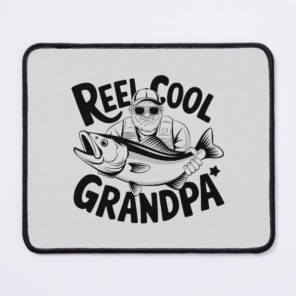 Item preview, Reel Cool Grandpa – Funny Fishing Grandpa Design designed and sold by digitalscrabble.