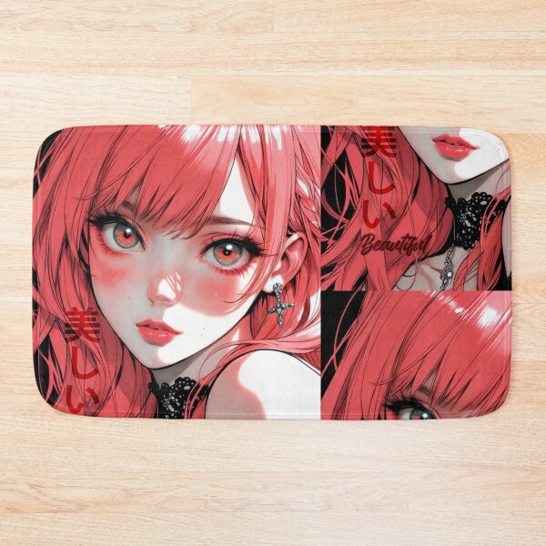 Item preview, Cute and sensual anime face designed and sold by caperaerik.