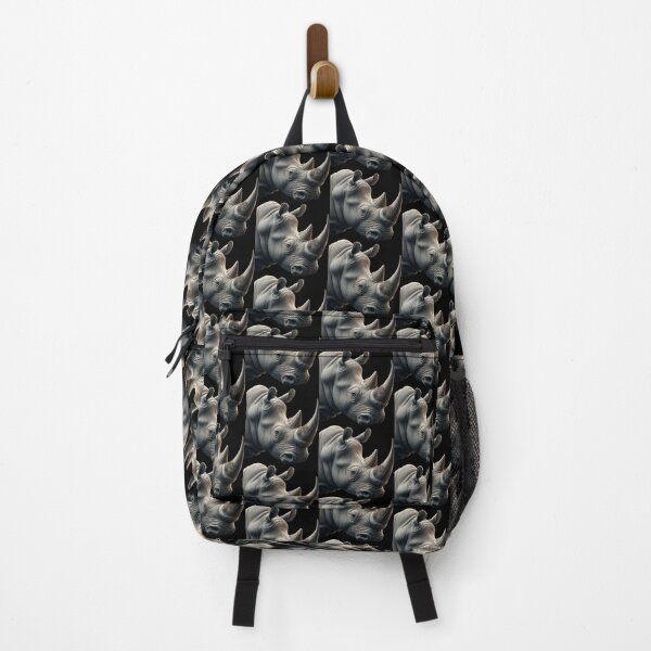 Item preview, RHINOCEROS HEAD (BLACK) designed and sold by Marlon Oseguera.