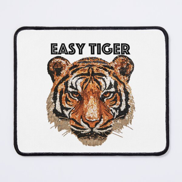 Item preview, Easy Tiger Faux Sequin  designed and sold by ColorFlowArt.