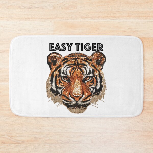 Item preview, Easy Tiger Faux Sequin  designed and sold by ColorFlowArt.