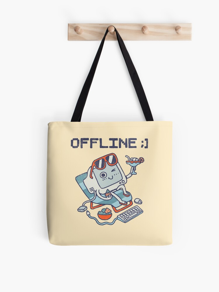 Thumbnail 1 of 2, Tote Bag, Offline designed and sold by ppmid.