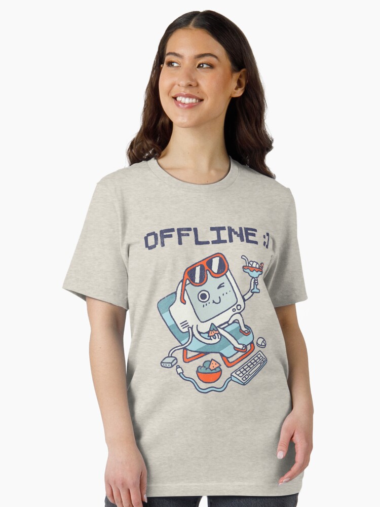 Thumbnail 2 of 7, Essential T-Shirt, Offline designed and sold by ppmid.