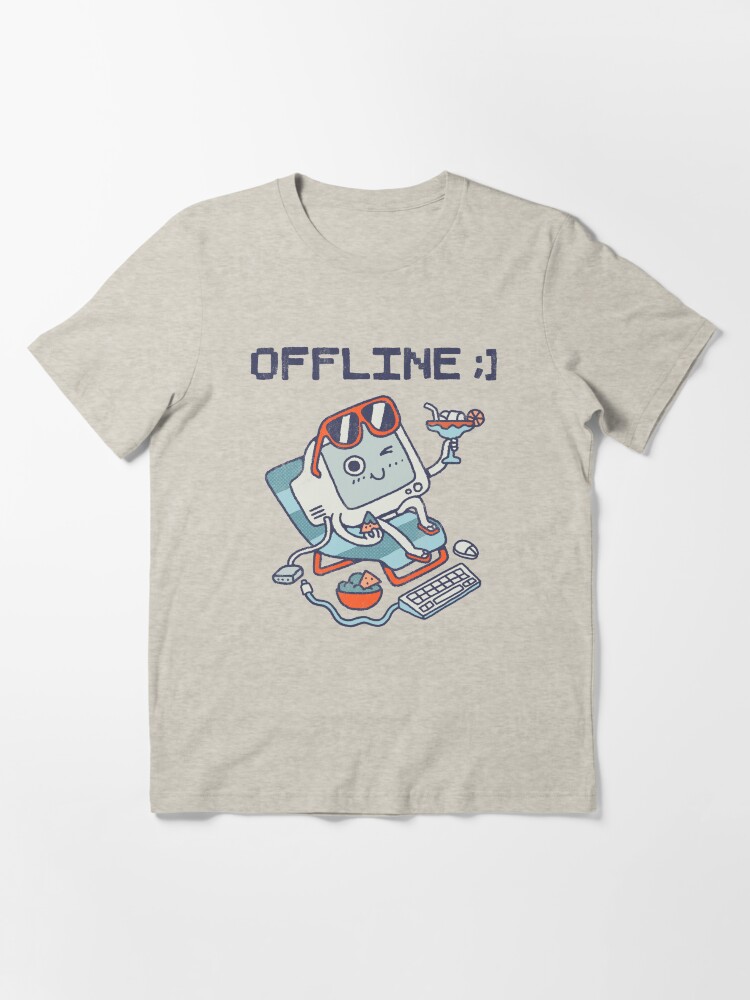 Thumbnail 3 of 7, Essential T-Shirt, Offline designed and sold by ppmid.