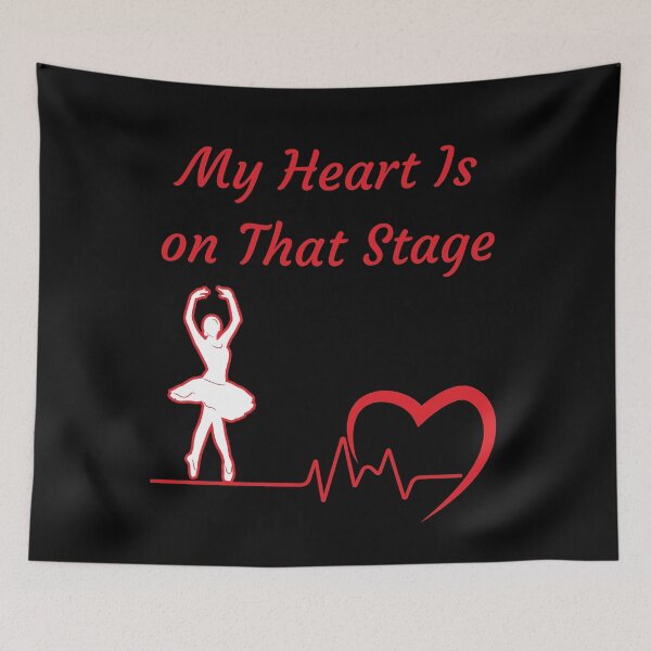 Item preview, My heart is on that stage dance recital designed and sold by TrendWearLab.