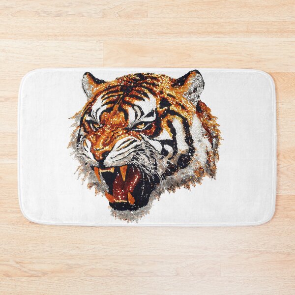 Item preview,  Tiger Faux Sequin  designed and sold by ColorFlowArt.
