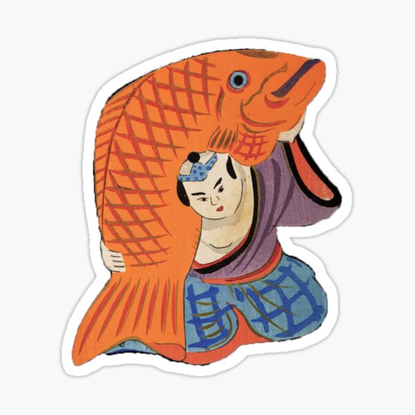 Item preview, Unai no Tomo - Sumo Wrestling Fish designed and sold by PaunchyRobot.