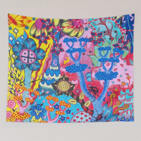 Item preview, Star Tree Abstract designed and sold by The Rage Garden.