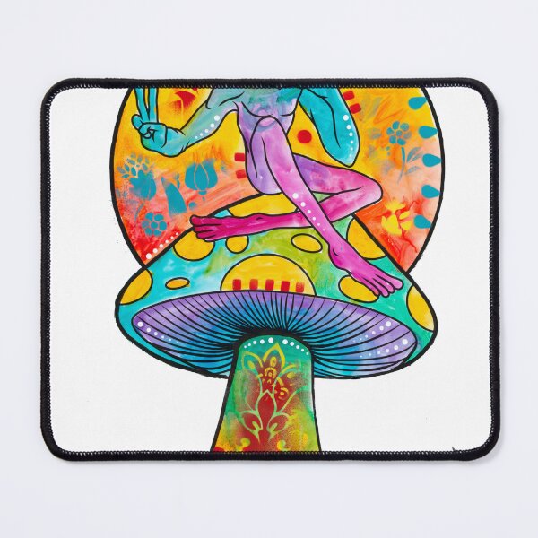 Item preview, Alien Smokin MJ on a Shroom designed and sold by ALI-Merch.