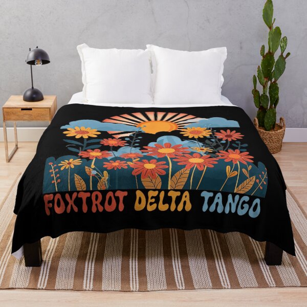 Item preview, Foxtrots Deltas Tangos Flower Boho 90s designed and sold by Dreamy-Scenes.