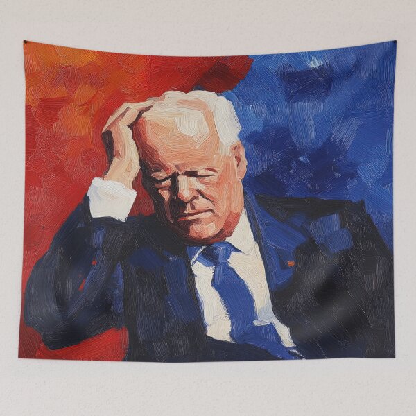 Item preview, Gerald Ford | Post-impressionist painting style designed and sold by ComicsFactory.