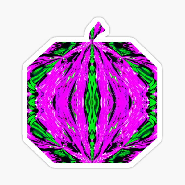 Item preview, Pumpkin Illusion 2 (Digital Mirror Pattern) designed and sold by Vision Illustrated.