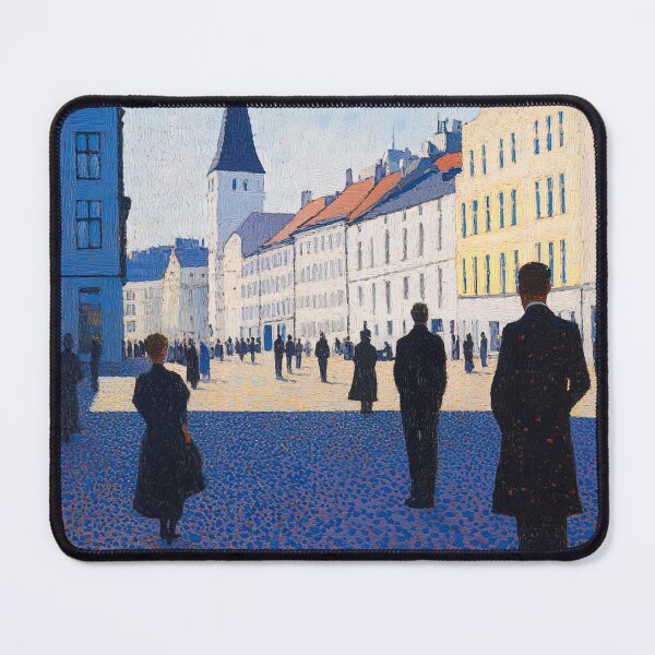 Item preview, Gerhard Schroder | Post-impressionist painting style designed and sold by ComicsFactory.