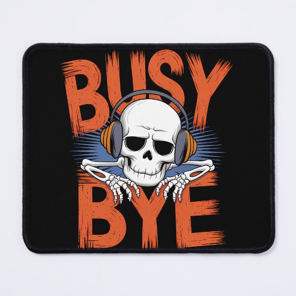 Item preview, Busy Bye – Cute Aesthetic Minimalist Design | Funny Retro Vibes designed and sold by AP_1979.