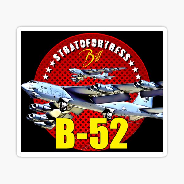 Artikel-Vorschau von B-52 Stratofortress, schwerer US-Langstreckenbomber, designt und verkauft von Aerolovers.
