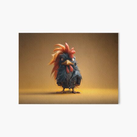 Item preview, Rebel Animals Gallito designed and sold by DiegoBerroArt.