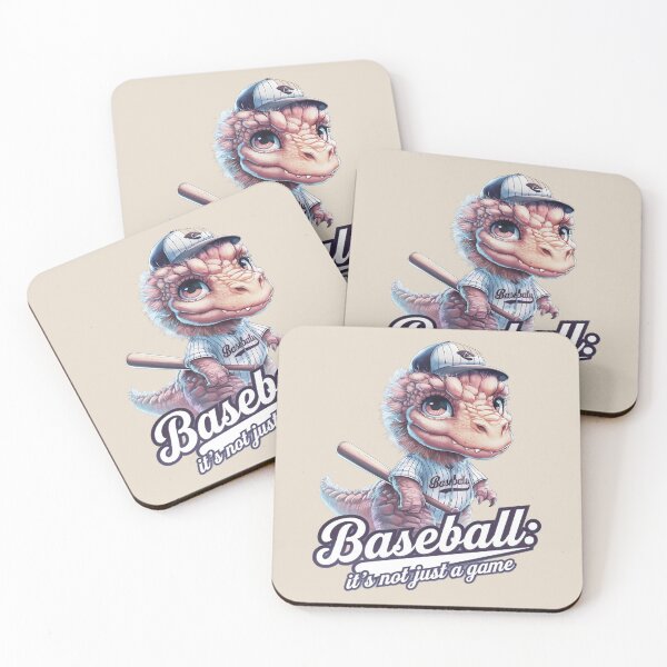 Item preview, Dino baseball - Home run hitter - Born to baseball mascot - In baseball we trust - The superior dreams designed and sold by JansenGS.