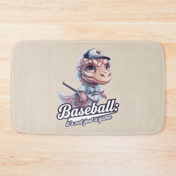 Item preview, Dino baseball - Home run hitter - Born to baseball mascot - In baseball we trust - The superior dreams designed and sold by JansenGS.