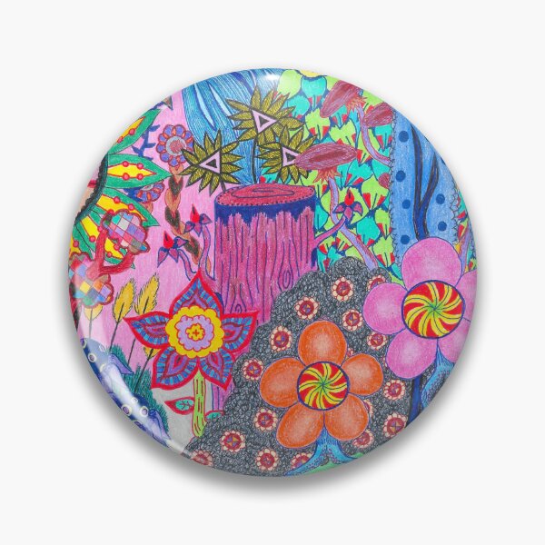 Item preview, Walking Flower Abstract designed and sold by The Rage Garden.