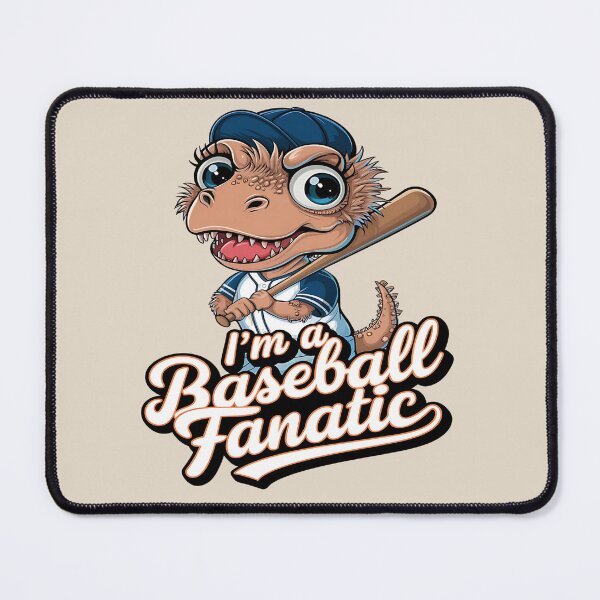 Item preview, Dino baseball - Home run hitter - Born to baseball mascot - In baseball we trust - The superior dreams designed and sold by JansenGS.