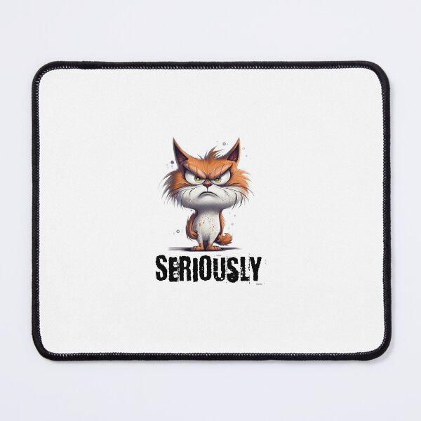 Item preview, Serious Cat designed and sold by VinaDeEtte.