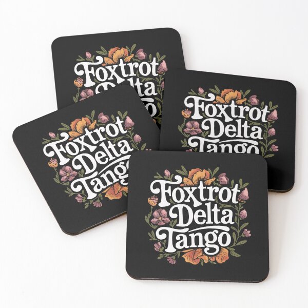 Item preview, Foxtrots Deltas Tangos Flower USA US designed and sold by Dreamy-Scenes.