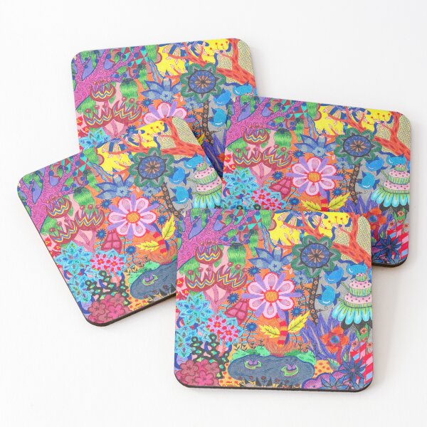 Item preview, Central Flower Abstract designed and sold by The Rage Garden.