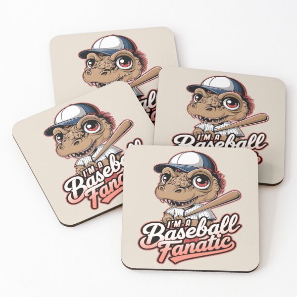 Item preview, Dino baseball - Home run hitter - Born to baseball mascot - In baseball we trust - The superior dreams designed and sold by JansenGS.