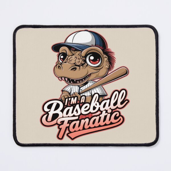 Item preview, Dino baseball - Home run hitter - Born to baseball mascot - In baseball we trust - The superior dreams designed and sold by JansenGS.