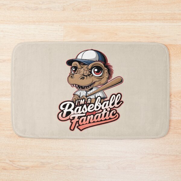 Item preview, Dino baseball - Home run hitter - Born to baseball mascot - In baseball we trust - The superior dreams designed and sold by JansenGS.