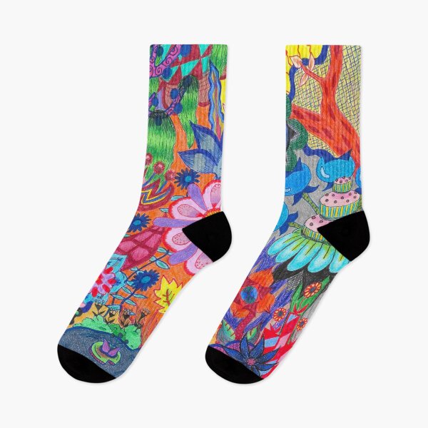 Item preview, Central Flower Abstract designed and sold by The Rage Garden.