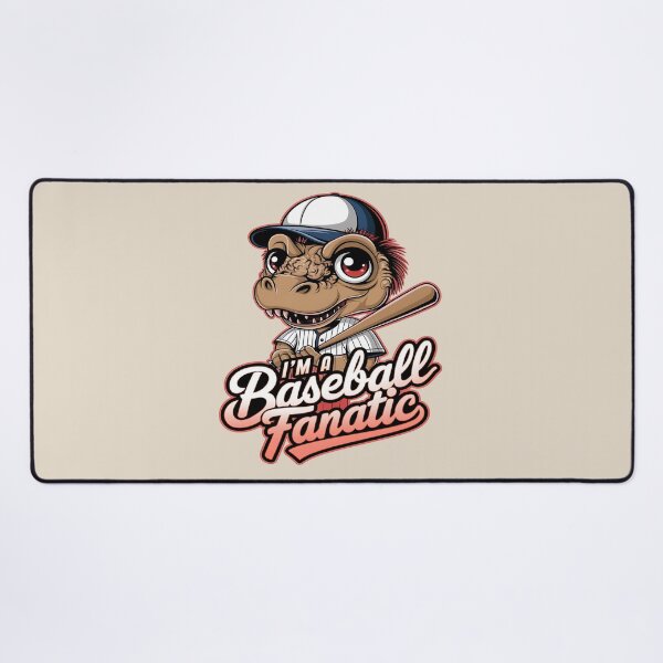 Item preview, Dino baseball - Home run hitter - Born to baseball mascot - In baseball we trust - The superior dreams designed and sold by JansenGS.
