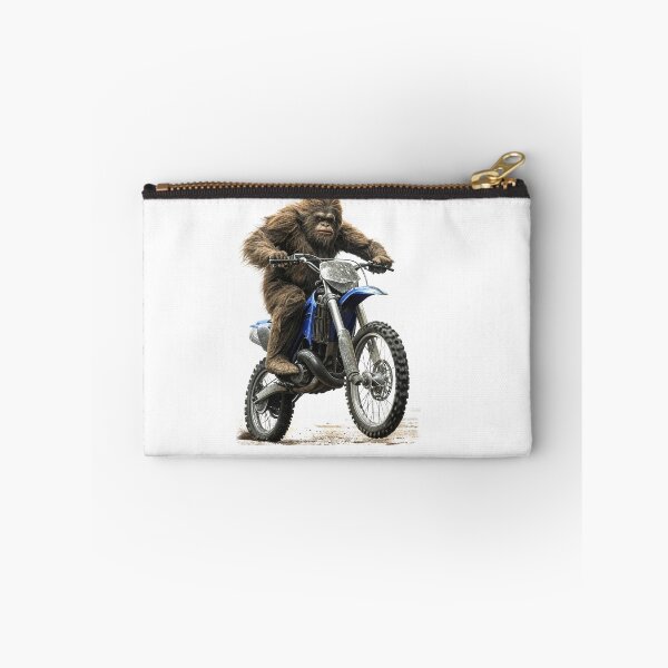 Item preview, Big Foot, Sasquatch Riding a Motocross Motorcycle ATV ATC designed and sold by BubbaCommerce.