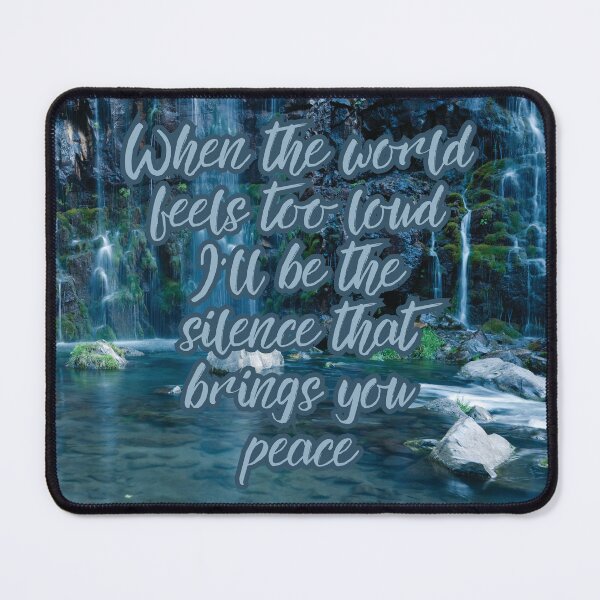 Item preview, The Silence That Bring You Peace designed and sold by HappyHavenStu.