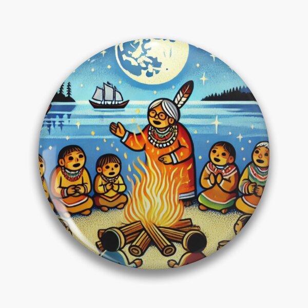 Item preview, Grandma Telling Stories designed and sold by Barrett Nash.