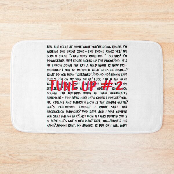 Item preview, Rent lyrics designed and sold by broadwaygirl142.