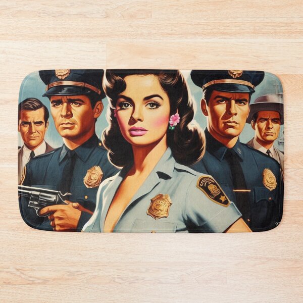 Item preview, Vintage Police Woman designed and sold by PulpVintage.