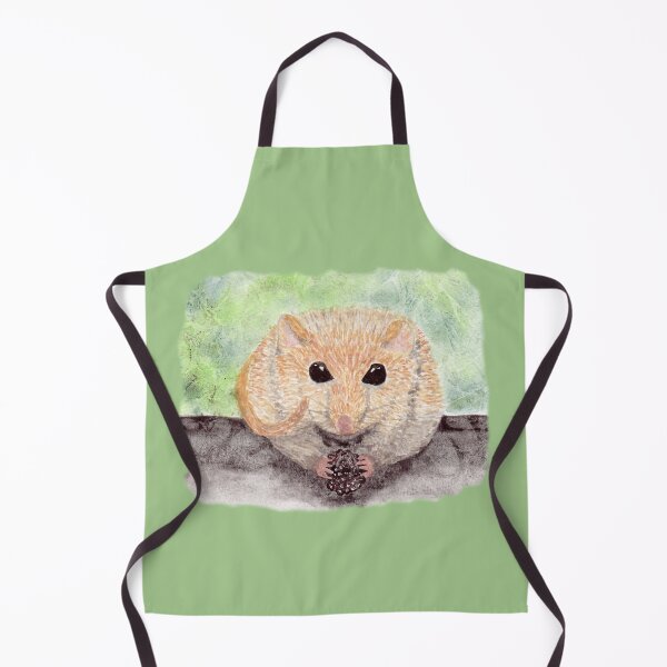 Item preview, Watercolour dormouse eating a blackberry. Textured watercolour designed and sold by marinettesshop.