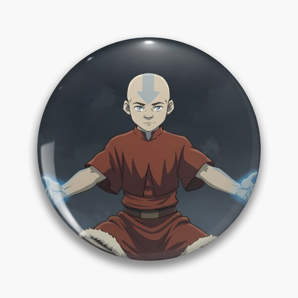 Item preview, Avatar Aang Master Elements Art Heroic Fantasy Power designed and sold by ART ATTACK ZONE.