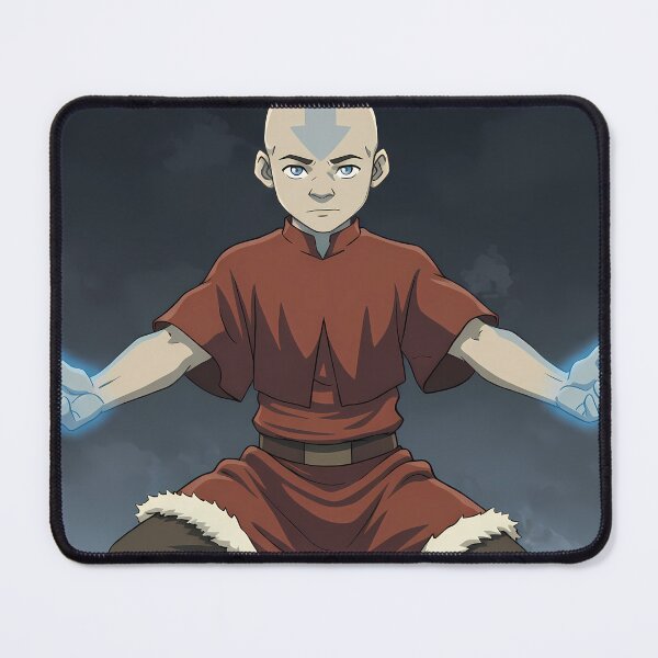 Item preview, Avatar Aang Master Elements Art Heroic Fantasy Power designed and sold by ART ATTACK ZONE.