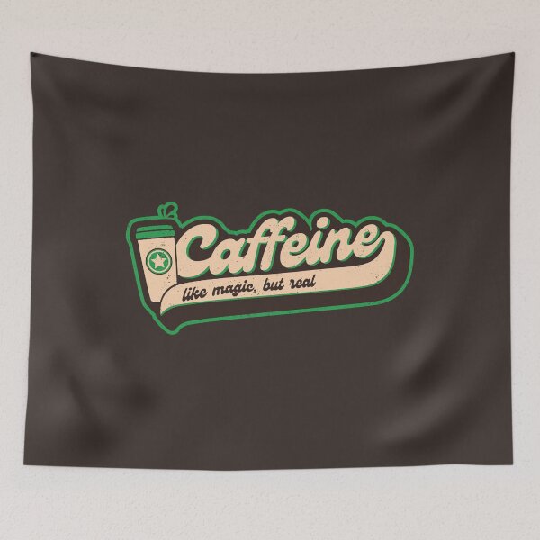 Item preview, Caffeine - Like Magic, but Real by Tobe Fonseca designed and sold by Tobe Fonseca®.