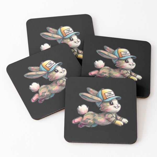 Item preview, Camouflage Egg Hunter – Funny Easter Bunny in Military Gear designed and sold by CRAZY&ART.