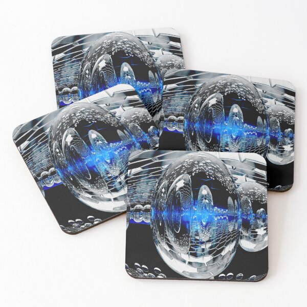Item preview, Alien crystal orbs emitting a strange blue light designed and sold by Old Curiosity.