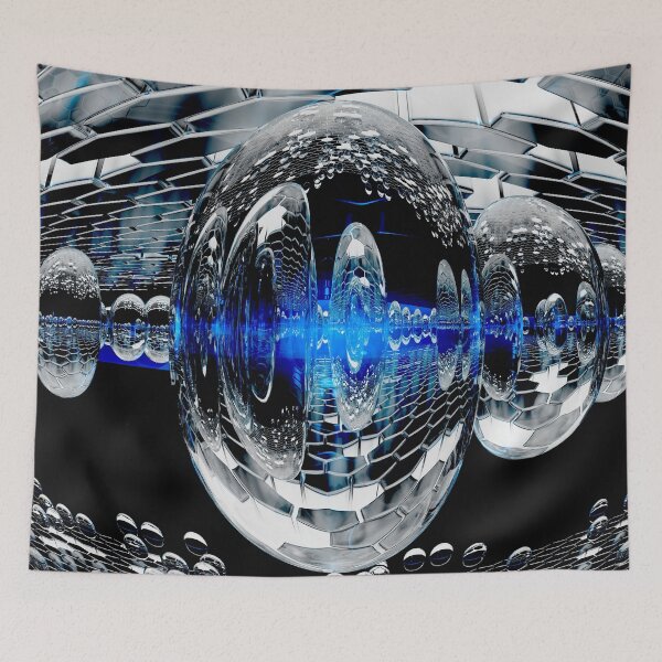Item preview, Alien crystal orbs emitting a strange blue light designed and sold by Old Curiosity.