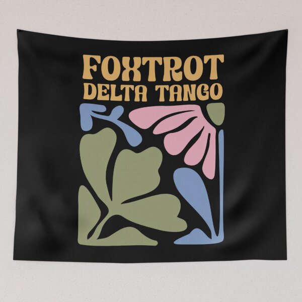 Item preview, Foxtrots Deltas Tangos Flowers designed and sold by Dreamy-Scenes.