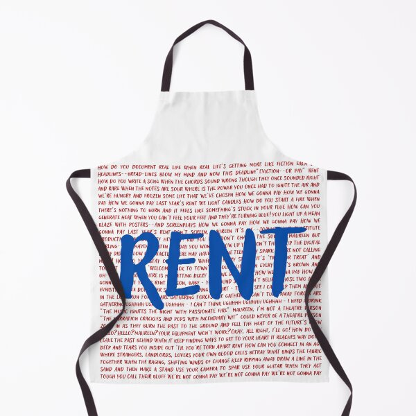 Item preview, Rent lyrics designed and sold by broadwaygirl142.