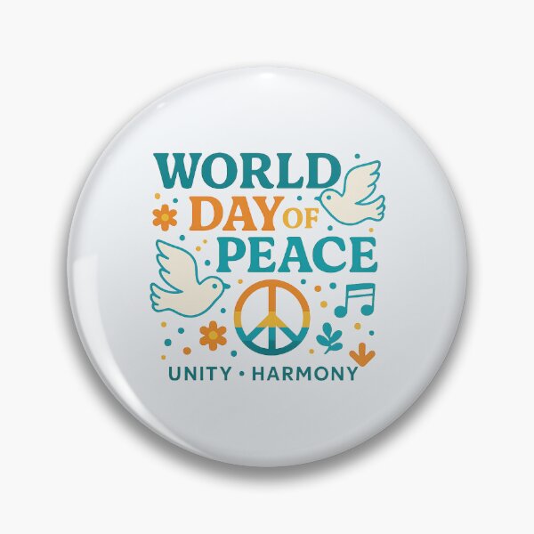 Item preview, World Day of Peace – Vibrant Unity & Harmony Design designed and sold by Bratak.