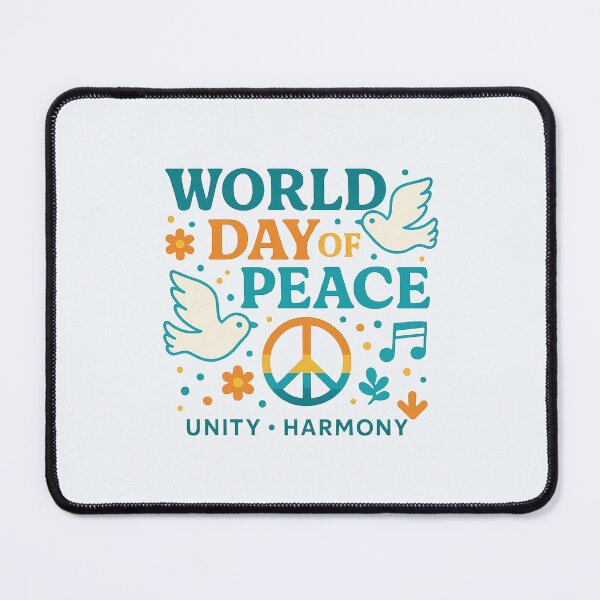 Item preview, World Day of Peace – Vibrant Unity & Harmony Design designed and sold by Bratak.