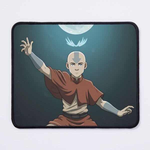 Item preview, Avatar Aang Moon Elements Art Heroic Fantasy Power designed and sold by ART ATTACK ZONE.