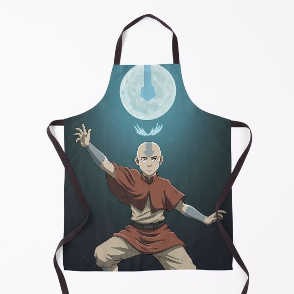 Item preview, Avatar Aang Moon Elements Art Heroic Fantasy Power designed and sold by ART ATTACK ZONE.